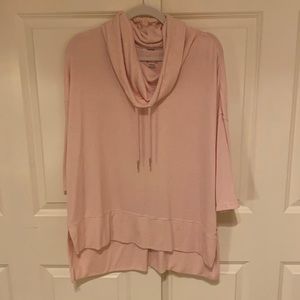 CK cowl neck light sweater top